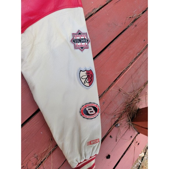 Vintage Dale Earnhardt Jr Leather Racing Jacket Chase Authentics L - Picture 5 of 9